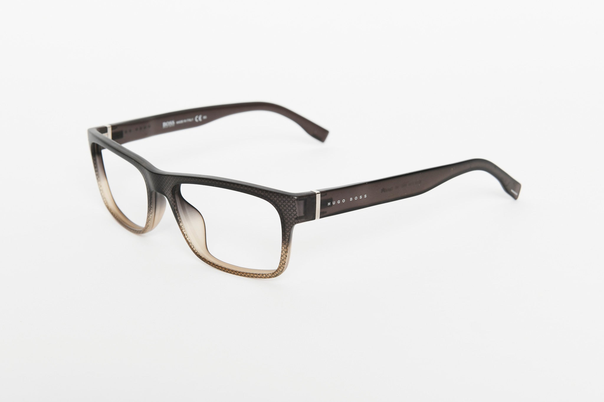  Hugo Boss 0729 designer glasses. Mens designer glasses.  Sustainable eyewear.