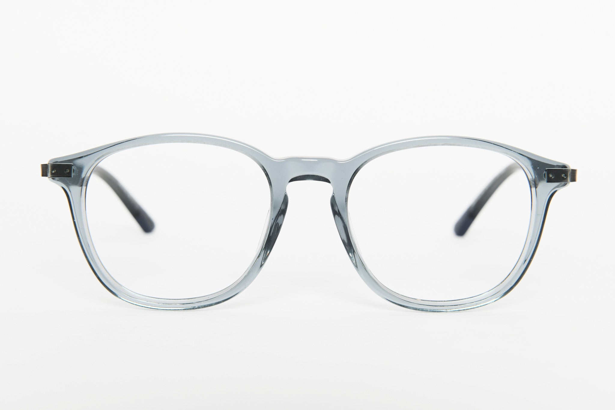 Gant - Shiny Clear Grey Round Plastic