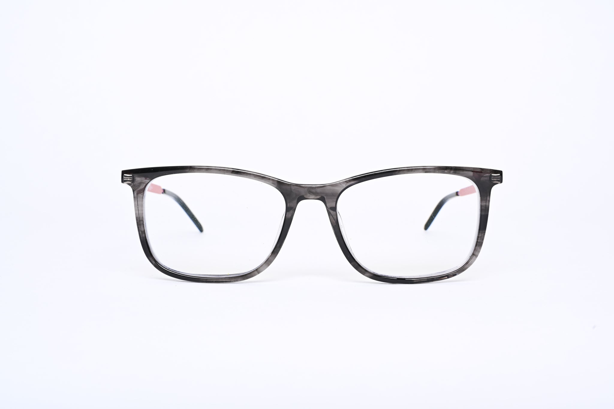 Hugo Boss - Translucent Dark Grey Tortoiseshell