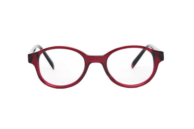 Esprit - Burgundy Black Round Plastic