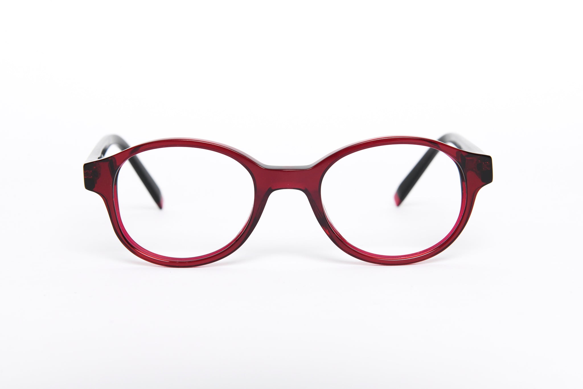 Esprit - Burgundy Black Round Plastic