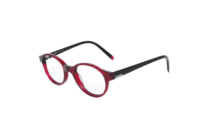 Esprit - Burgundy Black Round Plastic