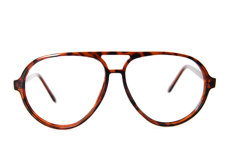 Round Plastic - 1970s-1980s Tortoiseshell