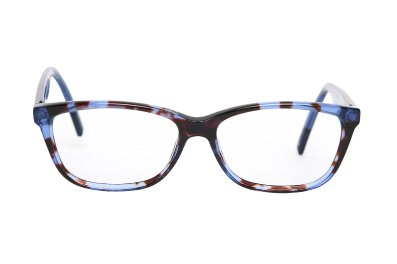 Tommy Hilfiger - Blue Clear Brown Mottle Plastic