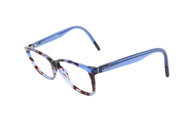 Tommy Hilfiger - Blue Clear Brown Mottle Plastic