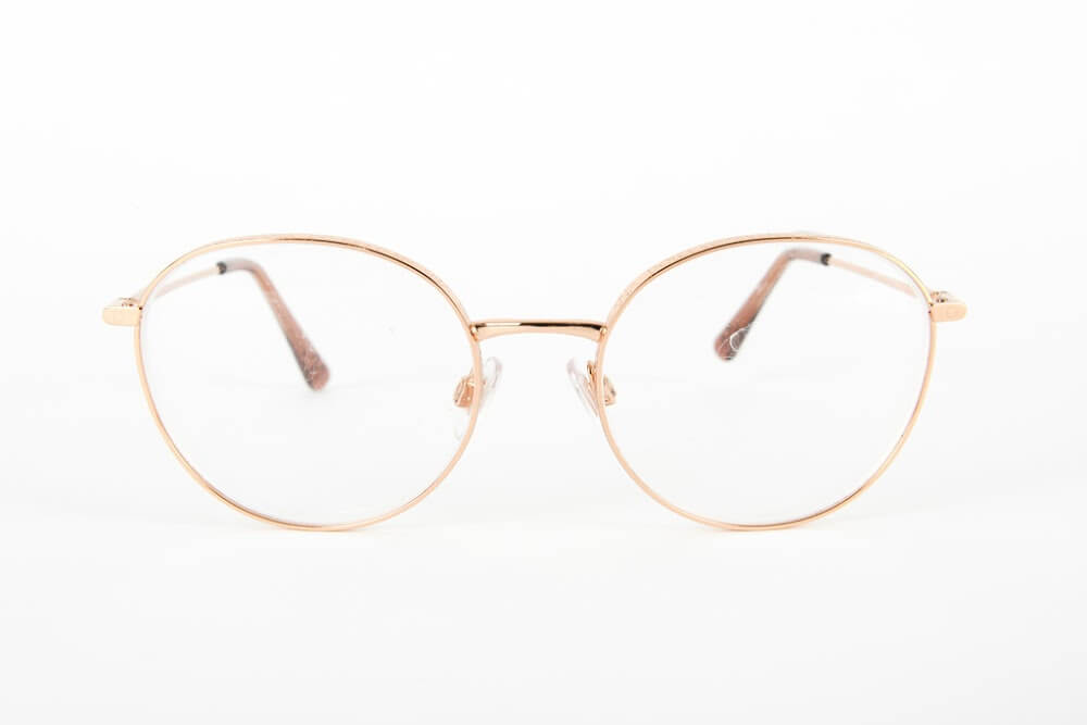 Dolce & Gabbana - Round Rose Gold Metal