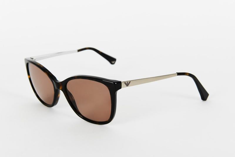 Emporio Armani - Dark Brown Tortoiseshell silver