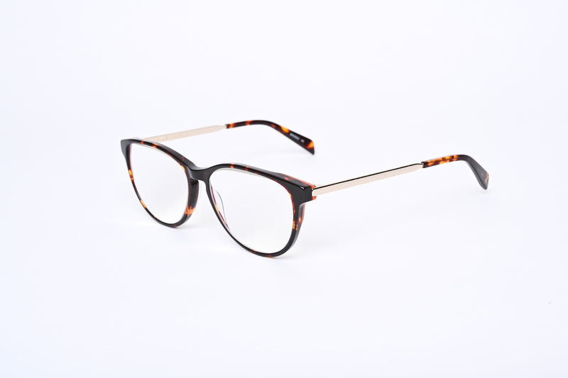 Kylie Minogue - Brown Tortoiseshell Gold Plastic Rounded