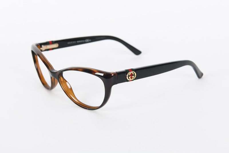 Gucci - Brown Tortoiseshell Plastic