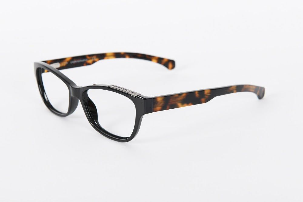 Calvin Klein - Black Tortoiseshell Plastic