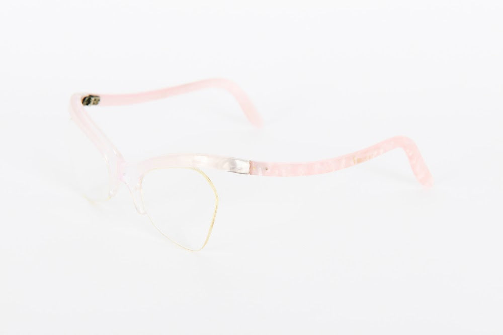 Cateye - 1940s-1960s Cateye Pink Plastic