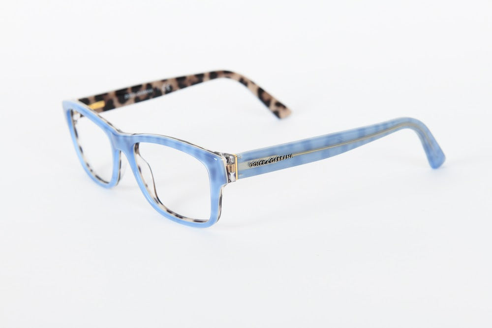 Dolce &amp; Gabbana - Blue Leopard Print