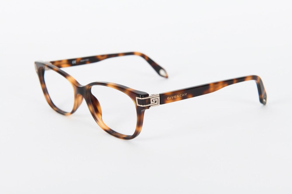 Givenchy - Brown Tortoiseshell Plastic Gold