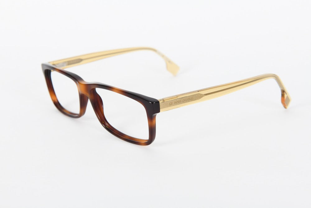 Boss Orange - Brown Tortoiseshell Gold Plastic