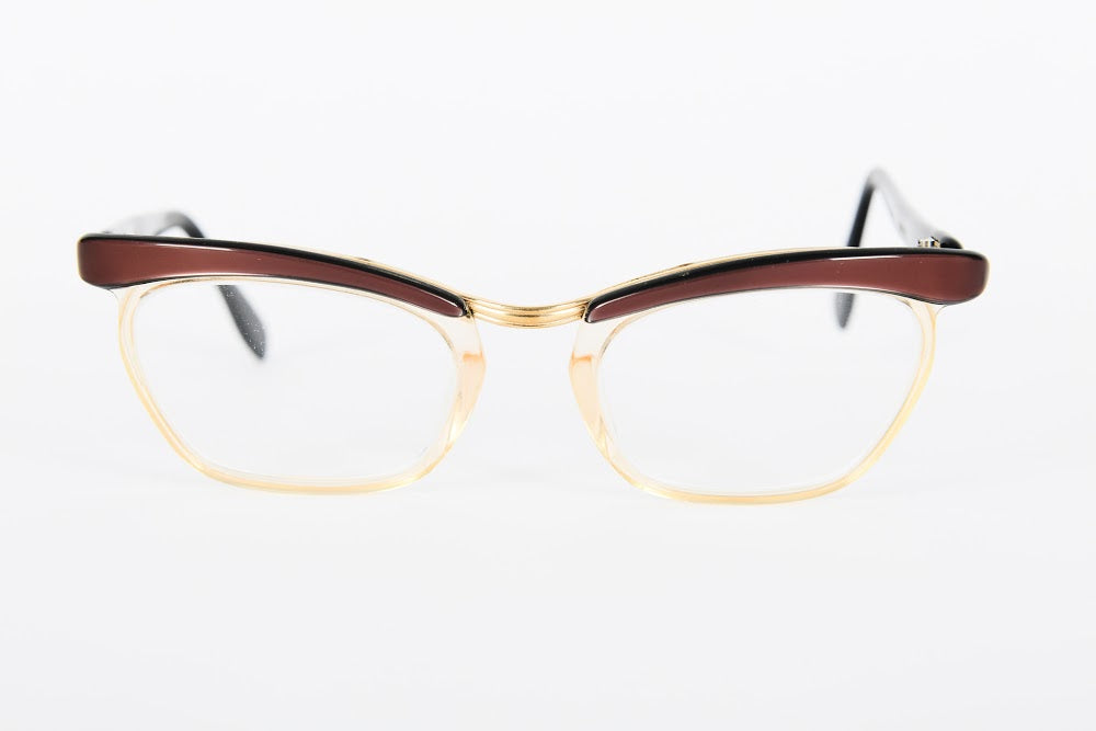 Cateye - 1960s-1970s Brown