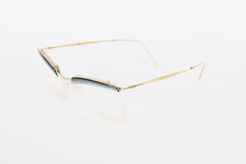 Cateye - 1950s-1960s Grey Gold