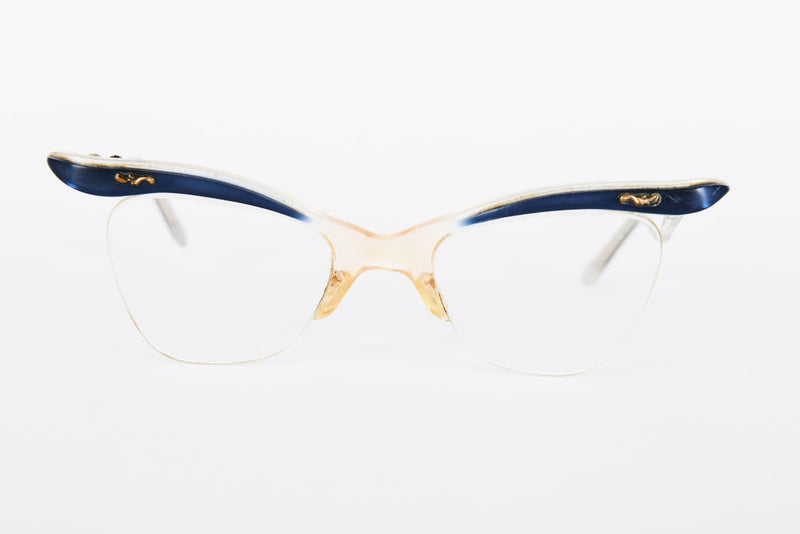 Cateye - 1950s-1960s Blue